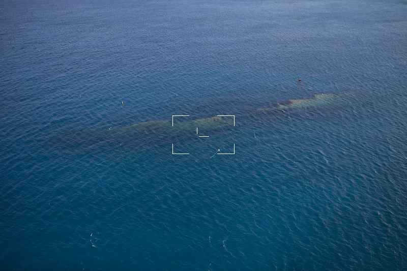 Aruba | Aerial Photo of Antilla Shipwreck | 2006-10-28-036.tif