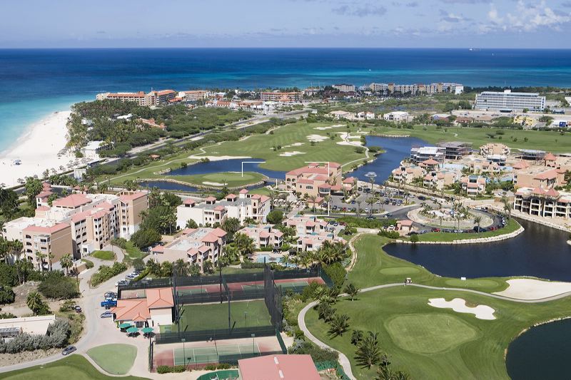 Aruba Aerial Photo of The Links Golf Club 20061028125.tif